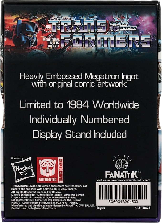 Transformers 40th Anniversary Decepticons Ingot