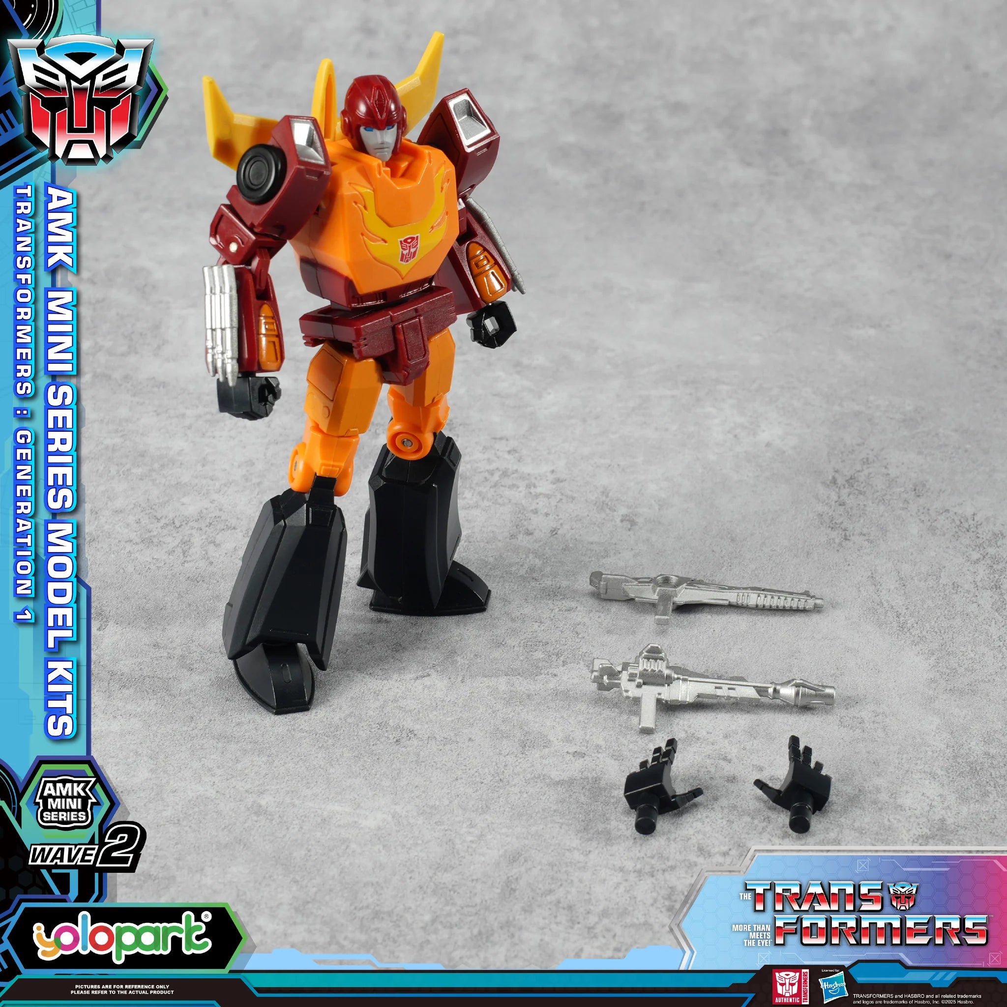 Transformers Yolopark Generation One AMK Mini Series Model Kit Wave 2 Blind Box