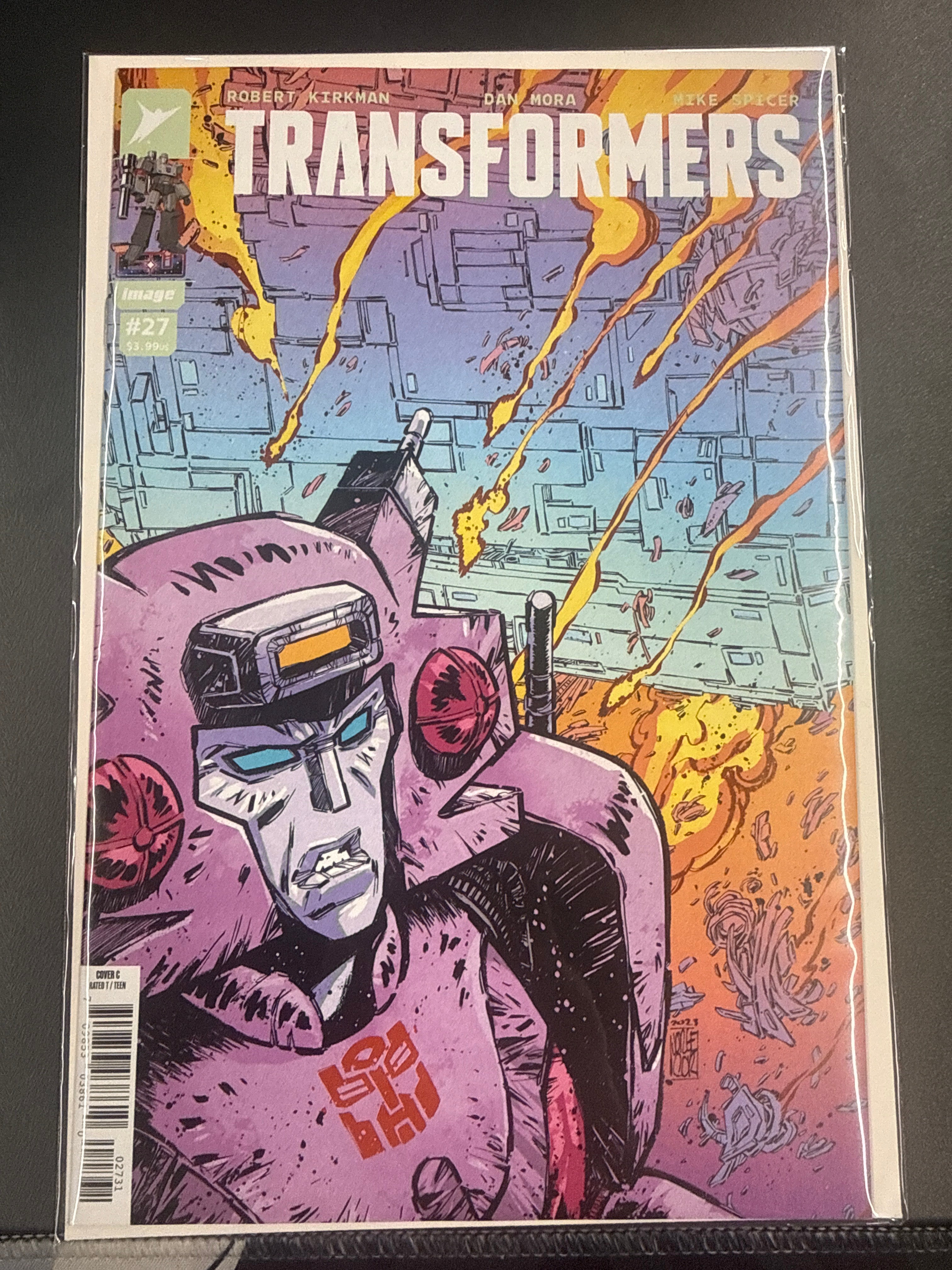 Transformers #27 Cover C Jorge Corona & Mike Spicer