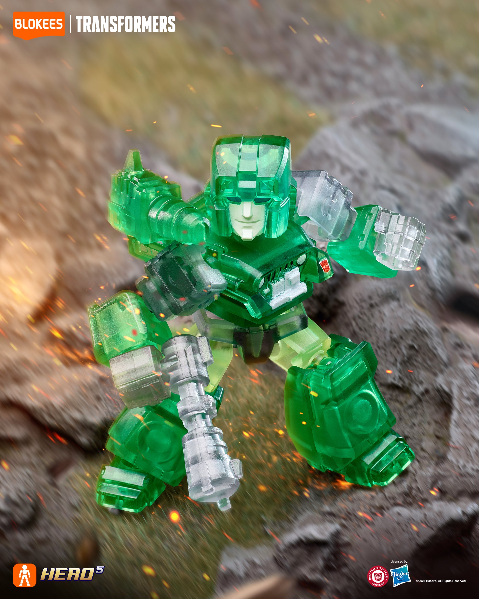 Blokees Transformers Figures Defender Version 04 Tyrants Fury Surprise
