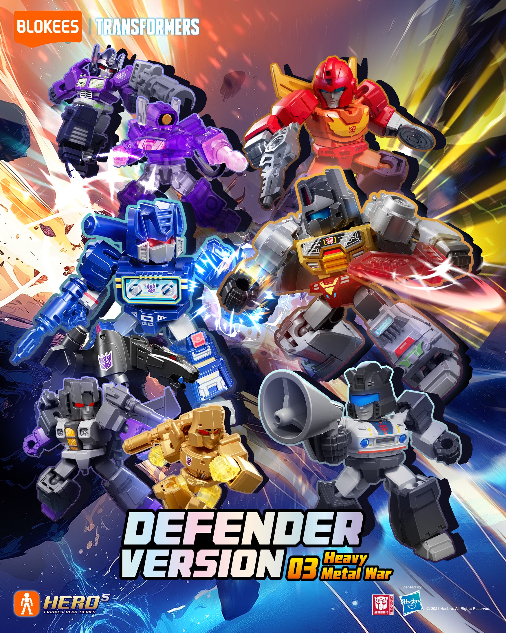 Transformers Defender Version 03 Heavy Metal War