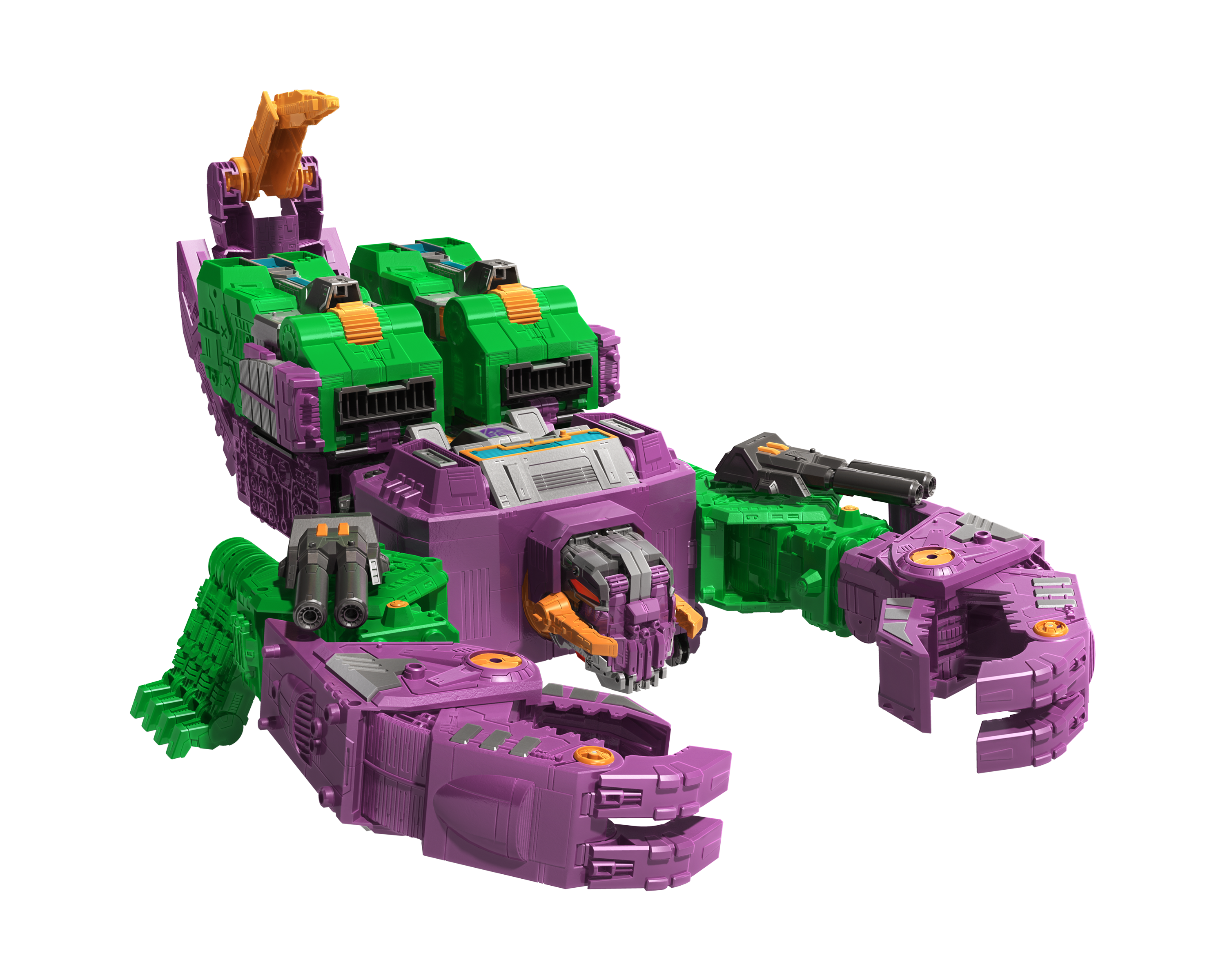 Transformers Toys Generations War for Cybertron: Earthrise Titan WFC-E25 Scorponok Triple Changer Action Figure