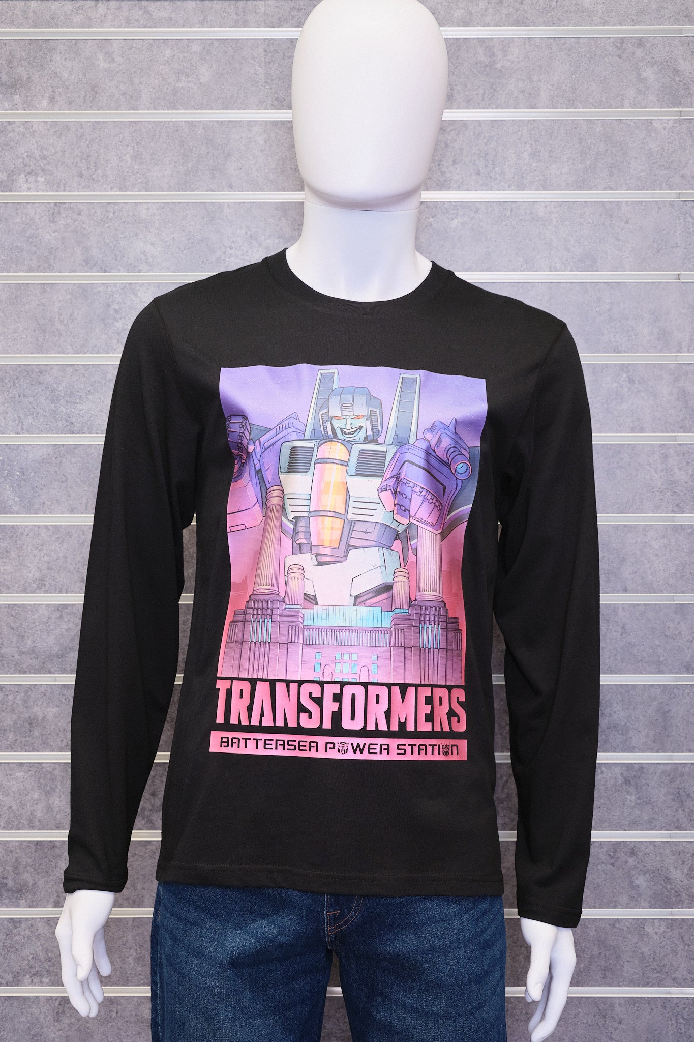 Metallic Skywarp Black Long Sleeve T-Shirt Issue #3