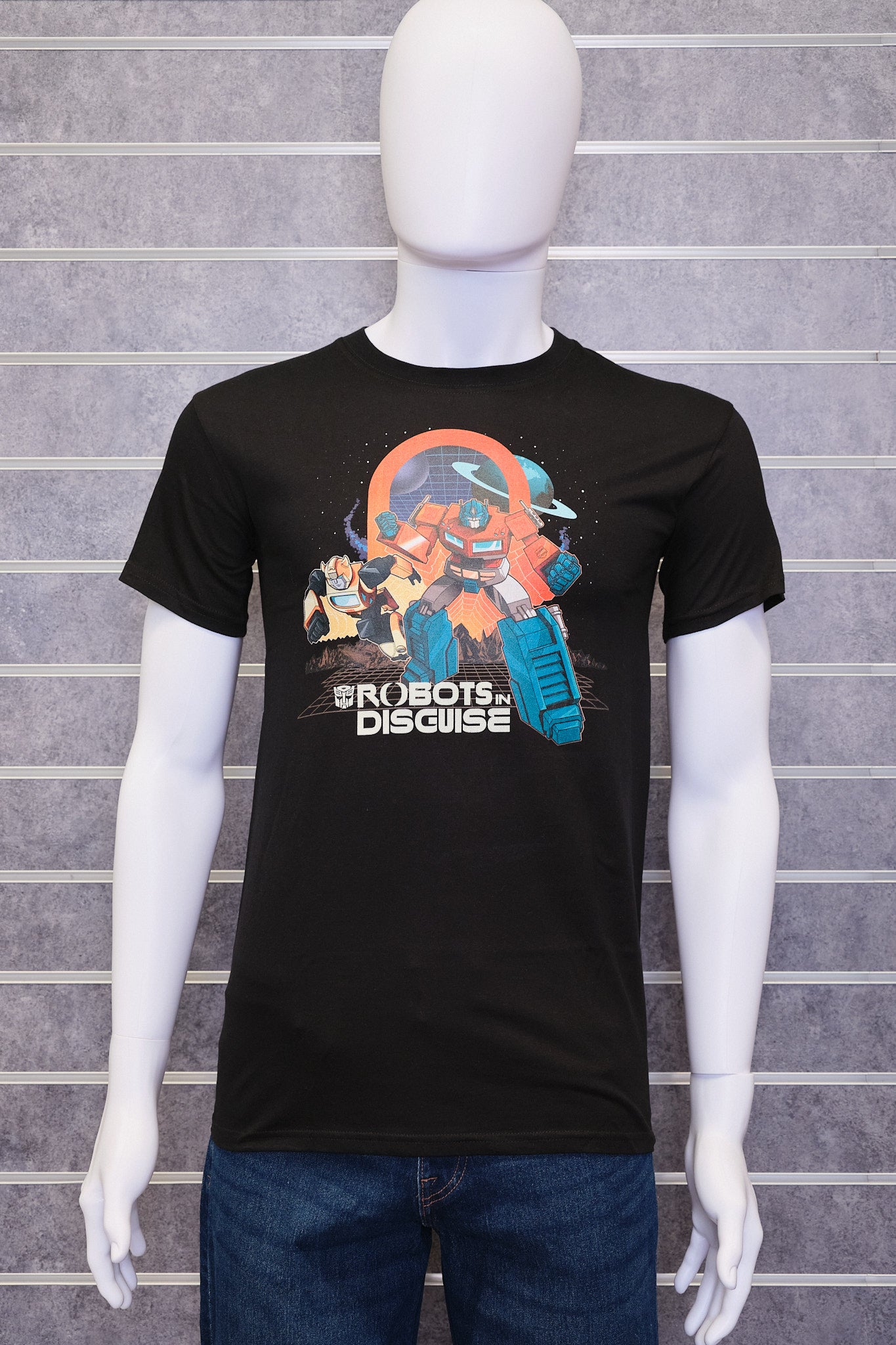 Transformers Robots in Disguise T-Shirt | Optimus Prime & Bumblebee