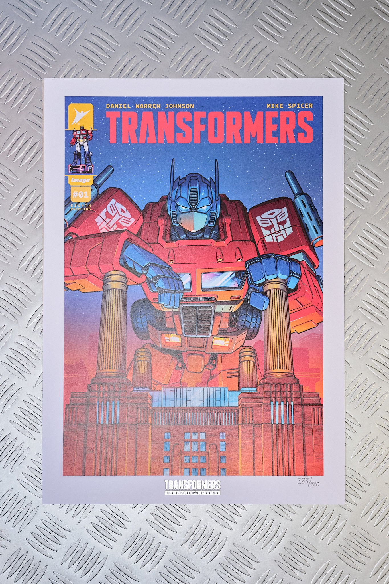 Bespoke Comic Optimus Prime  #1 Print