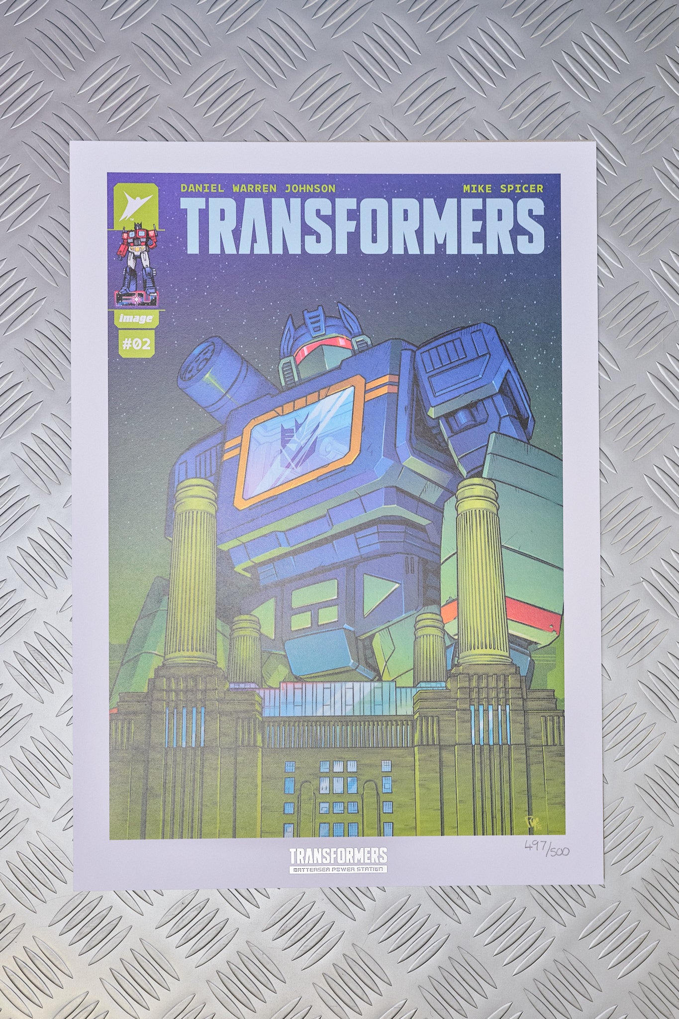 Bespoke Comic Soundwave  #2 Print