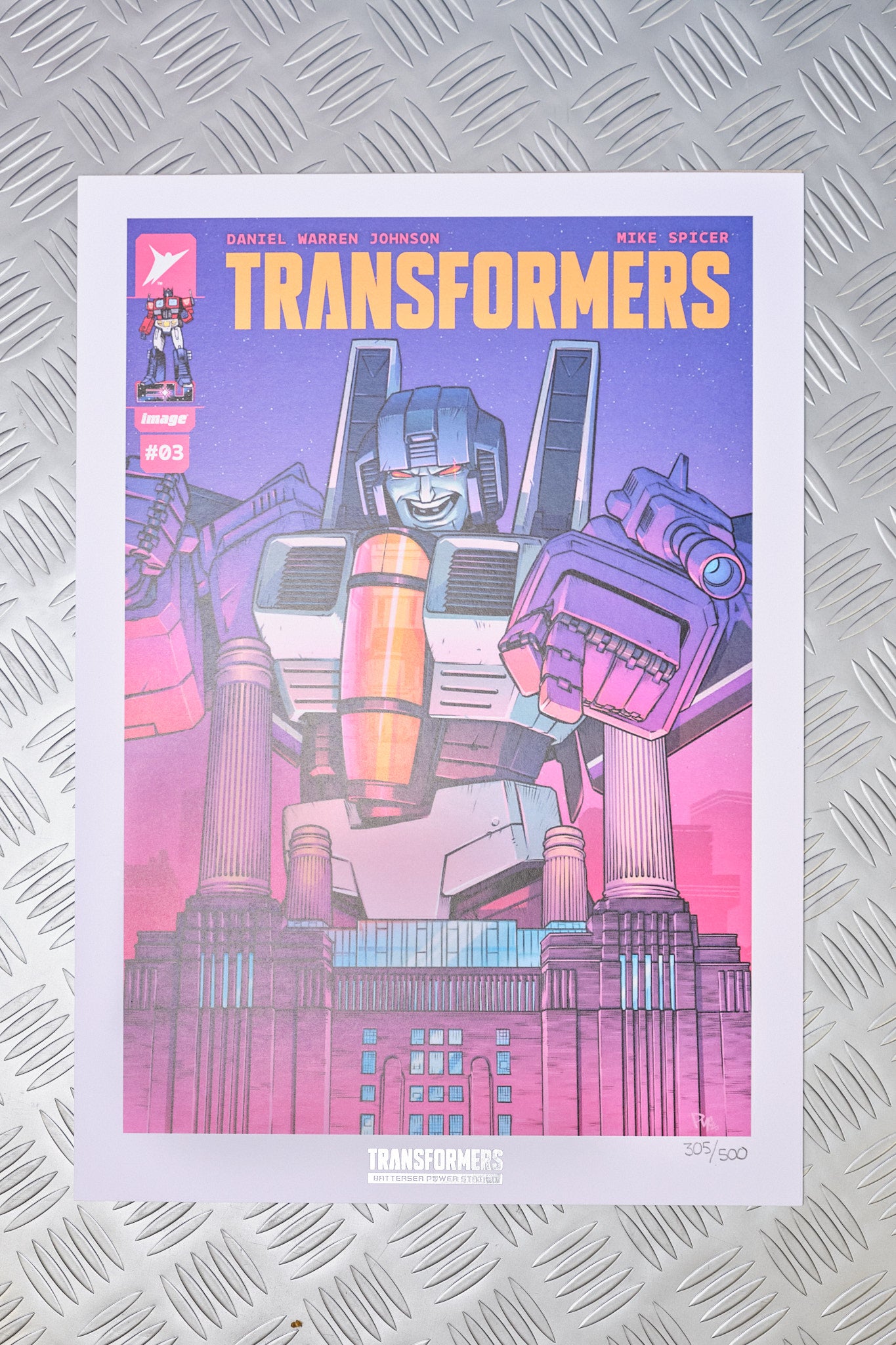 Bespoke Comic Skywarp #3 Print