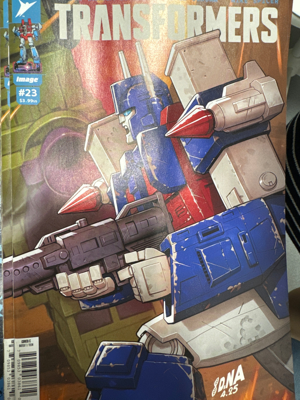 Transformers #23 Cvr C Inc 1:10 David Nakayama Connecting Var
