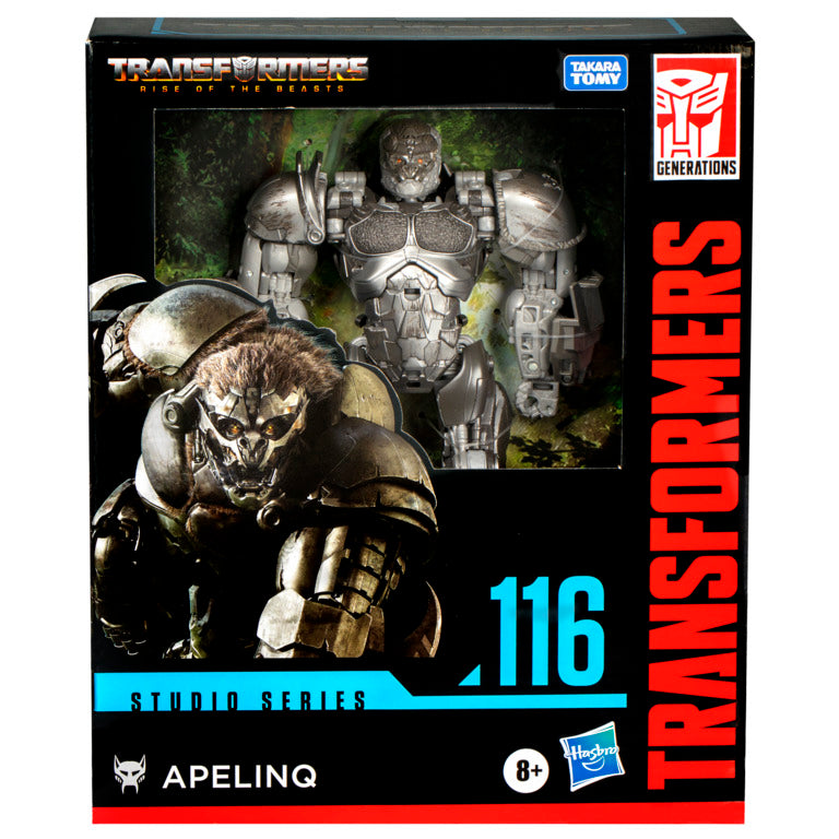 Transformers: Rise of the Beasts Generations Studio Series Leader Class Action Figure Apelinq