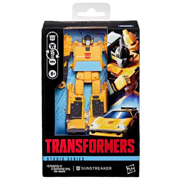 Transformers Studio Series The Transformers: The Movie Deluxe Class Sunstreaker