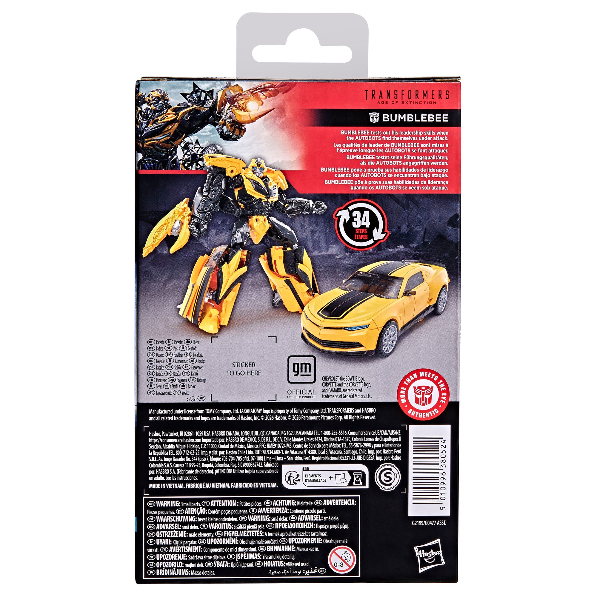 Transformers Studio Series Deluxe Bumblebee | Age of Extinction