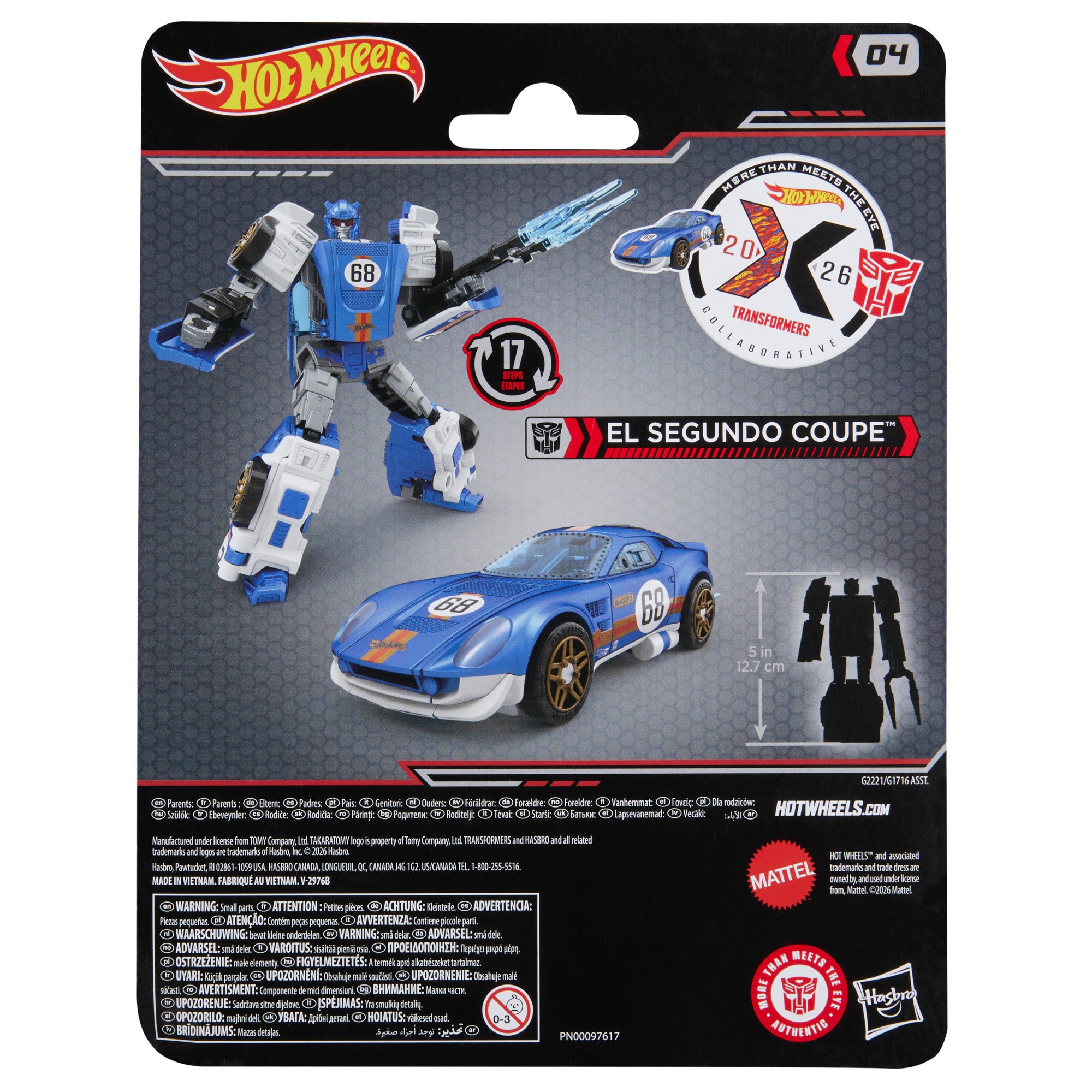 Transformers Collaborative Hot Wheels® X Transformers El Segundo Coupe