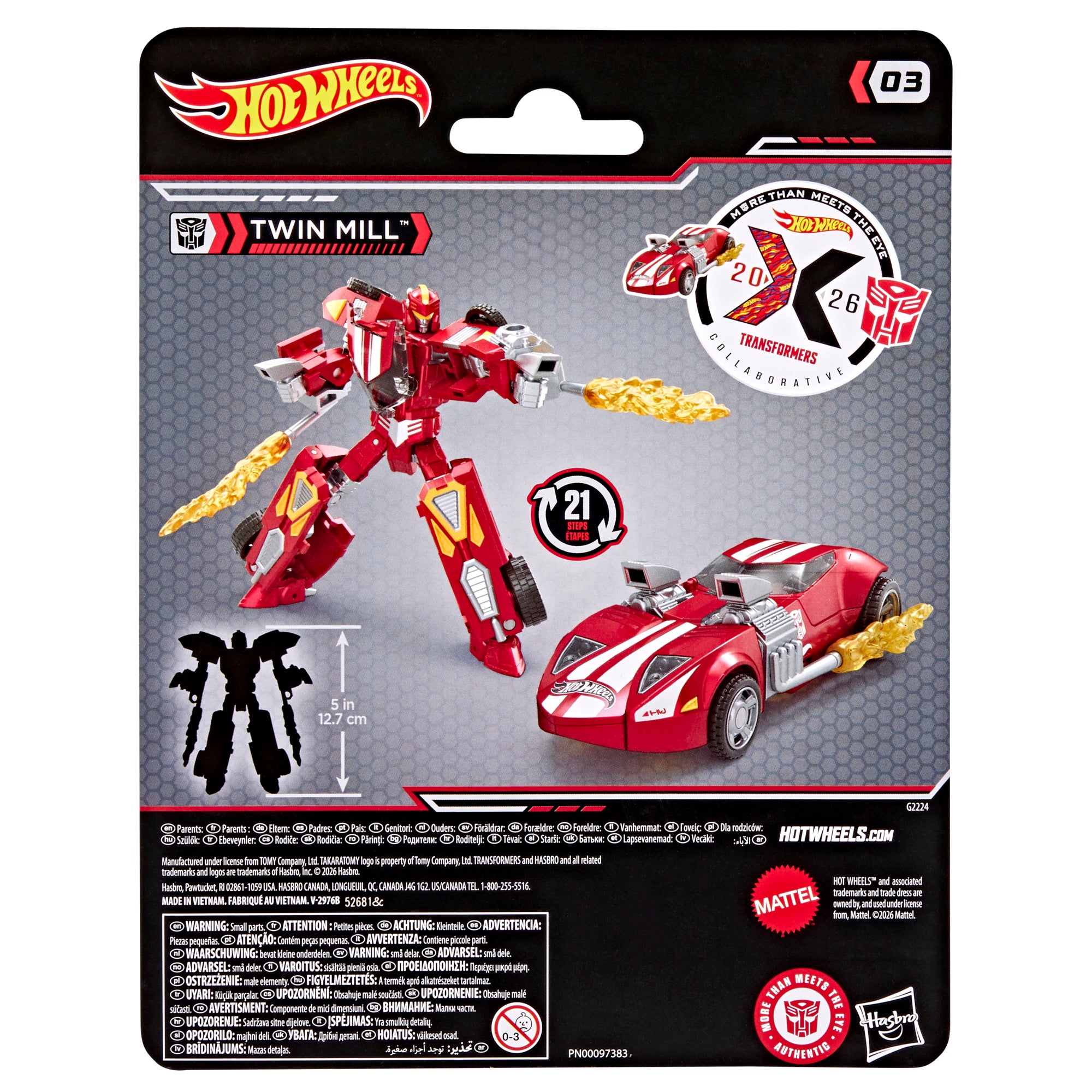 Transformers Collaborative Hot Wheels® X Transformers Twin Mill