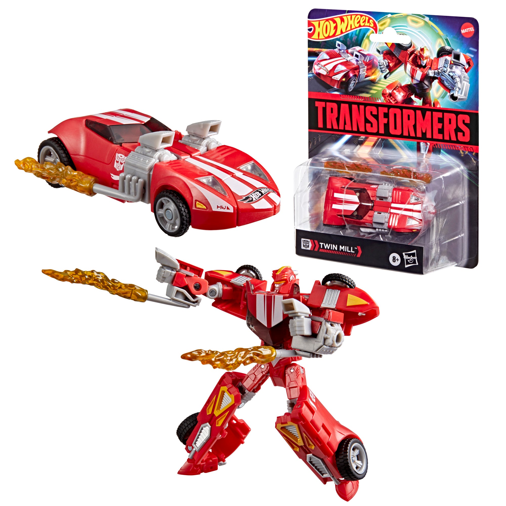 Hot Wheels x Transformers Twin Mill Converting Figure | Hasbro