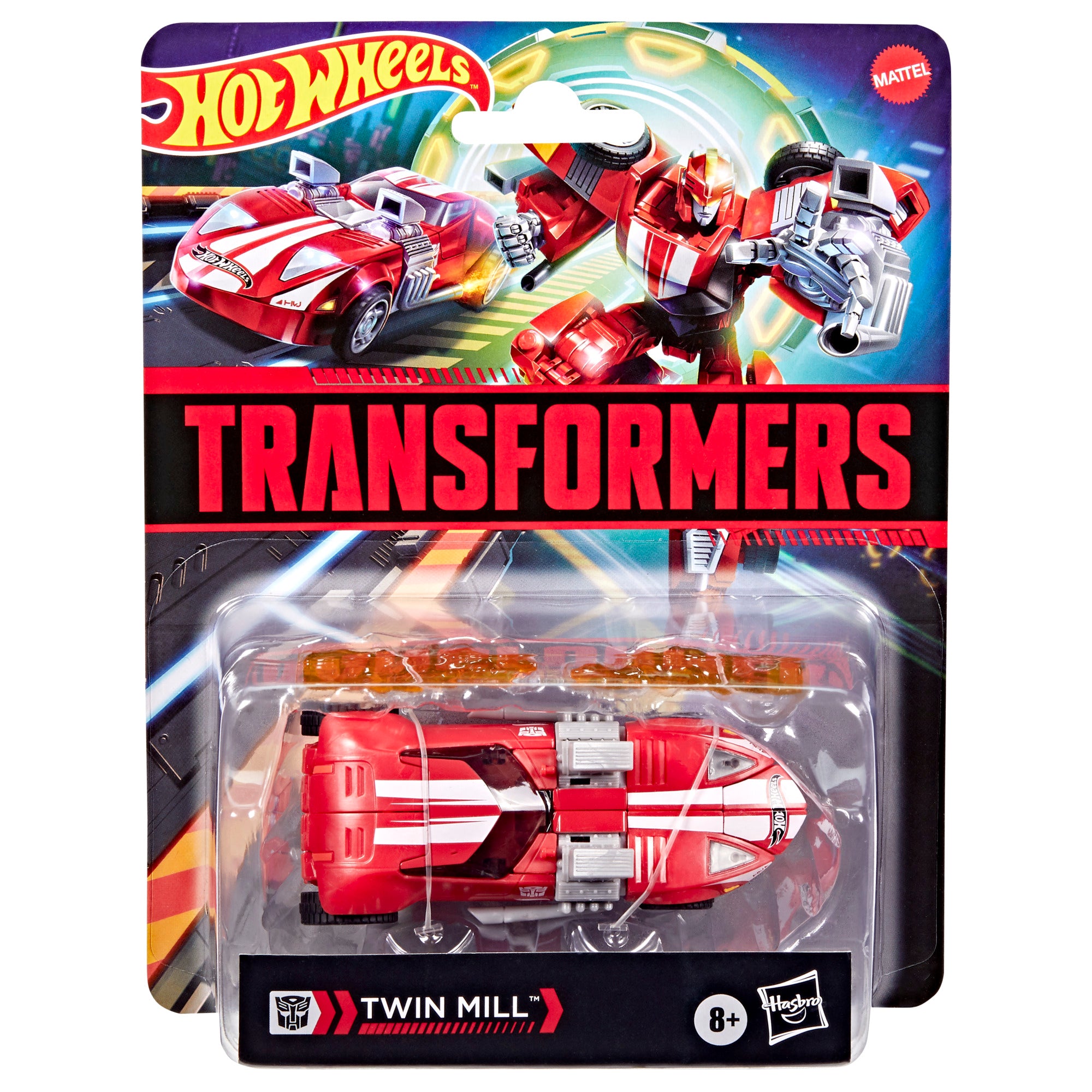 Hot Wheels x Transformers Twin Mill Converting Figure | Hasbro