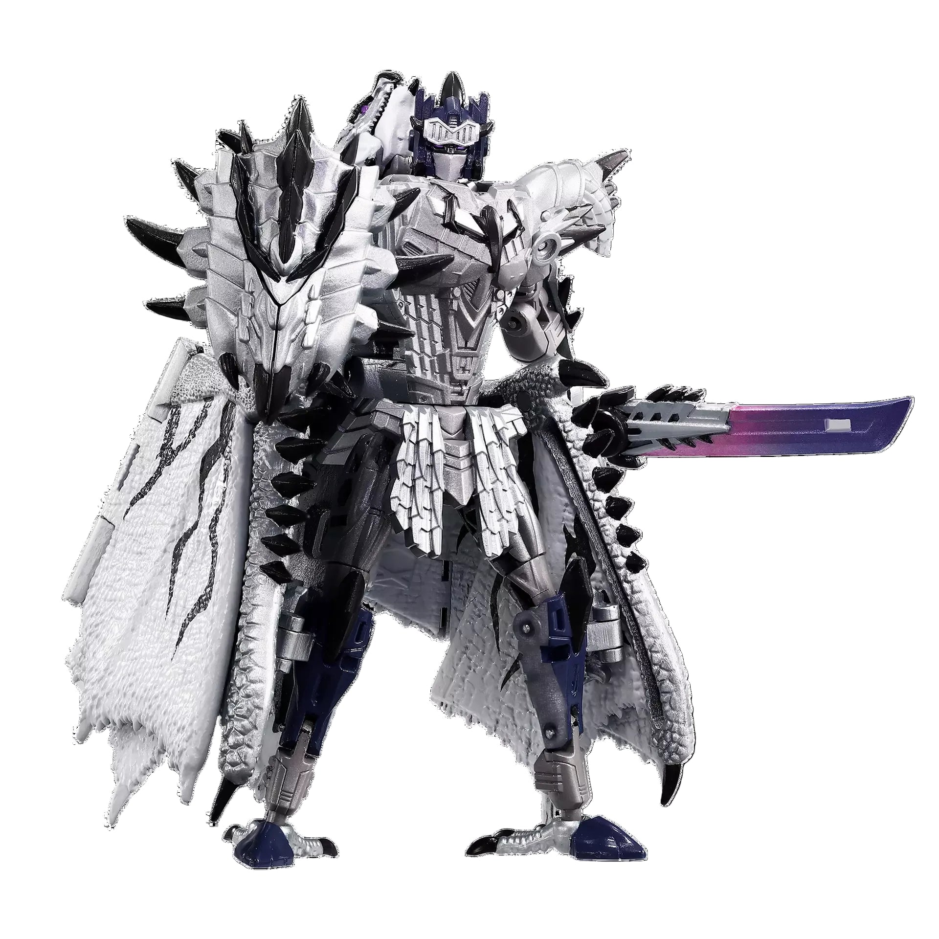 Transformers Takara Tomy Monster Hunter Silver Rathalos Prime