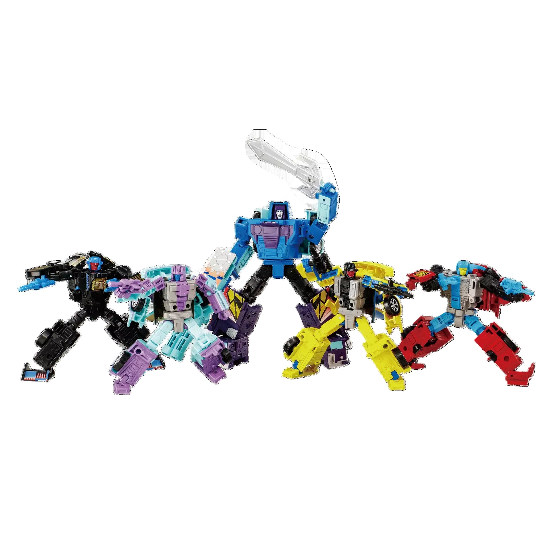 Takara Tomy New Legends NL-02 Menasor Transformers Combiner Figure Set