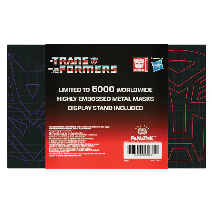 Transformers Set Of 2 Helmet Replicas