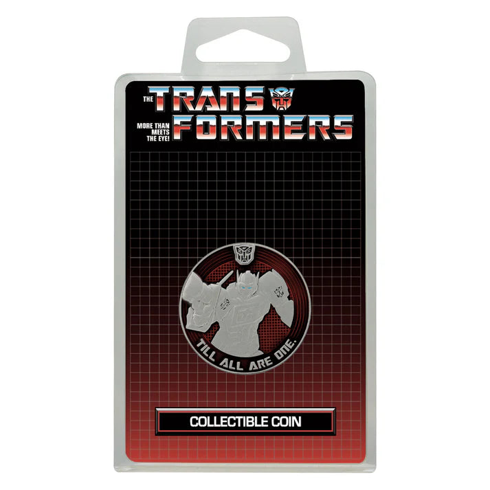 Transformers G1 Autobots Vs Decepticons Limited Edition Coin