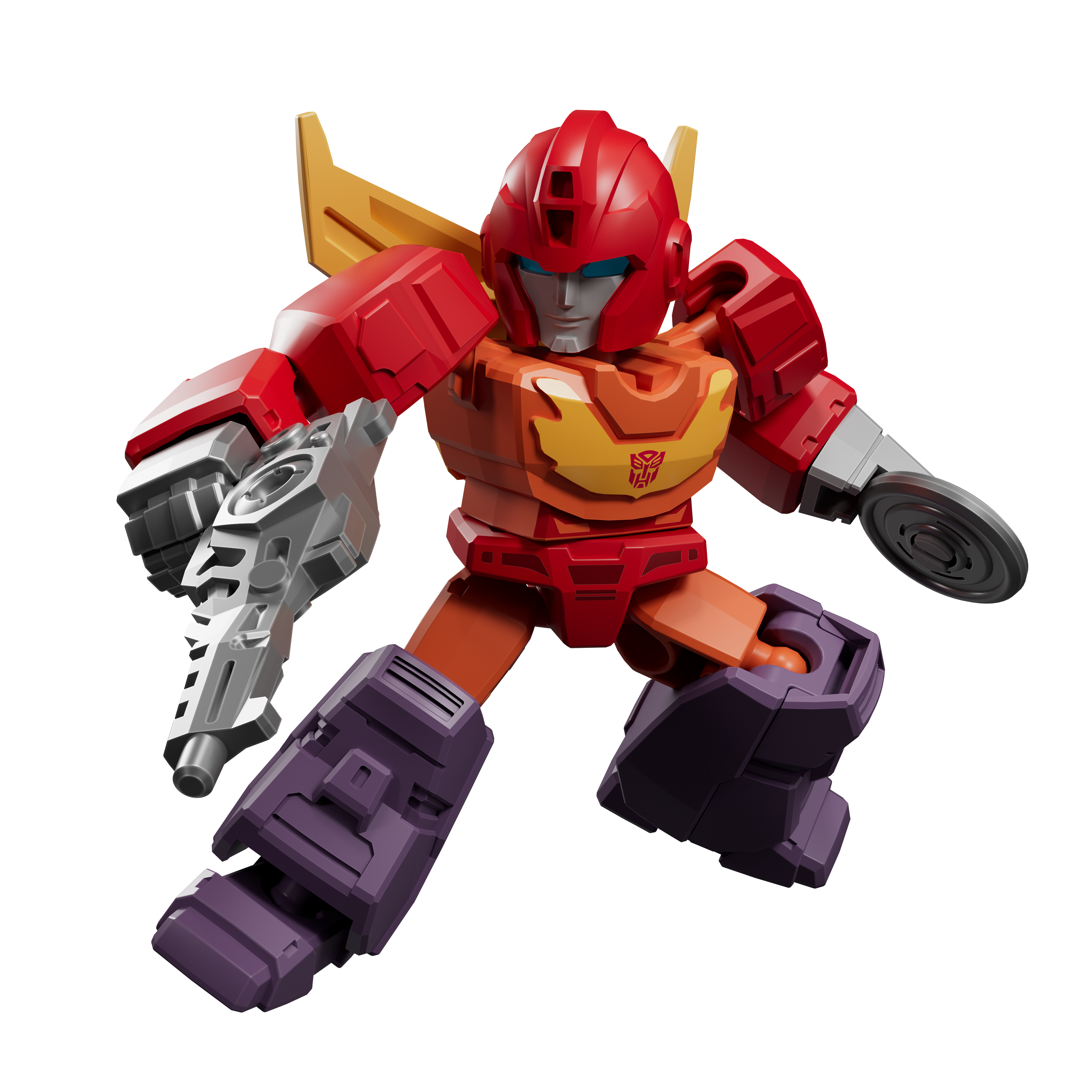 Blokees Transformers Defender Version 03 Heavy Metal War