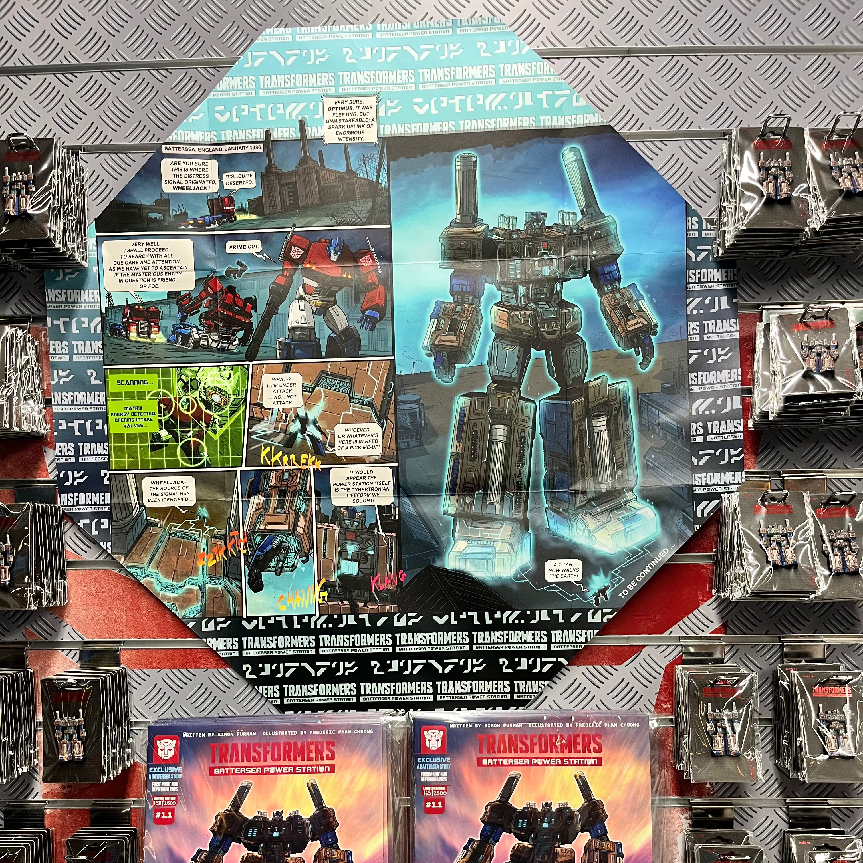Titan Fold Out Poster