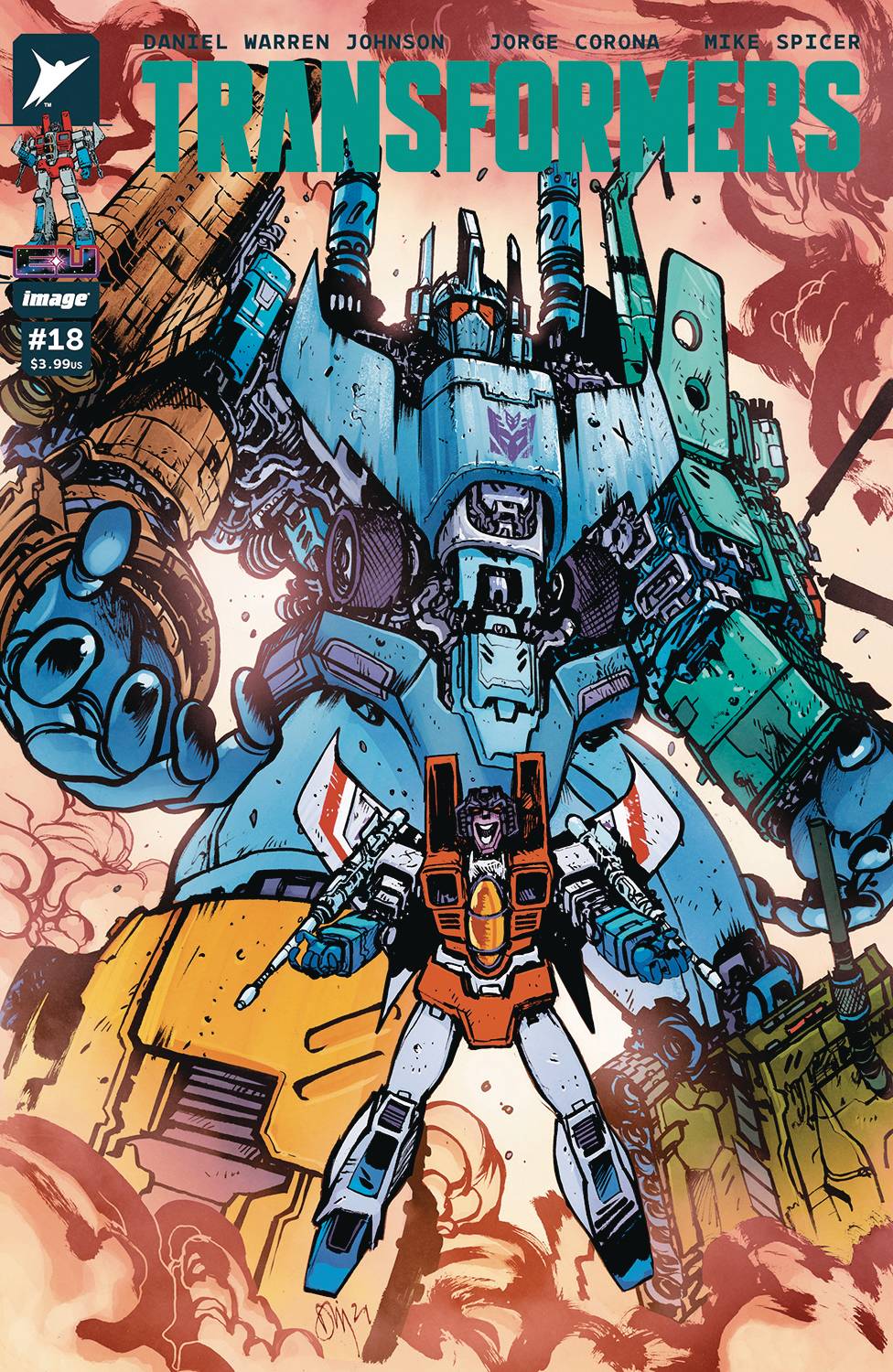 Transformers #18 Cover A Johnson & Spicer