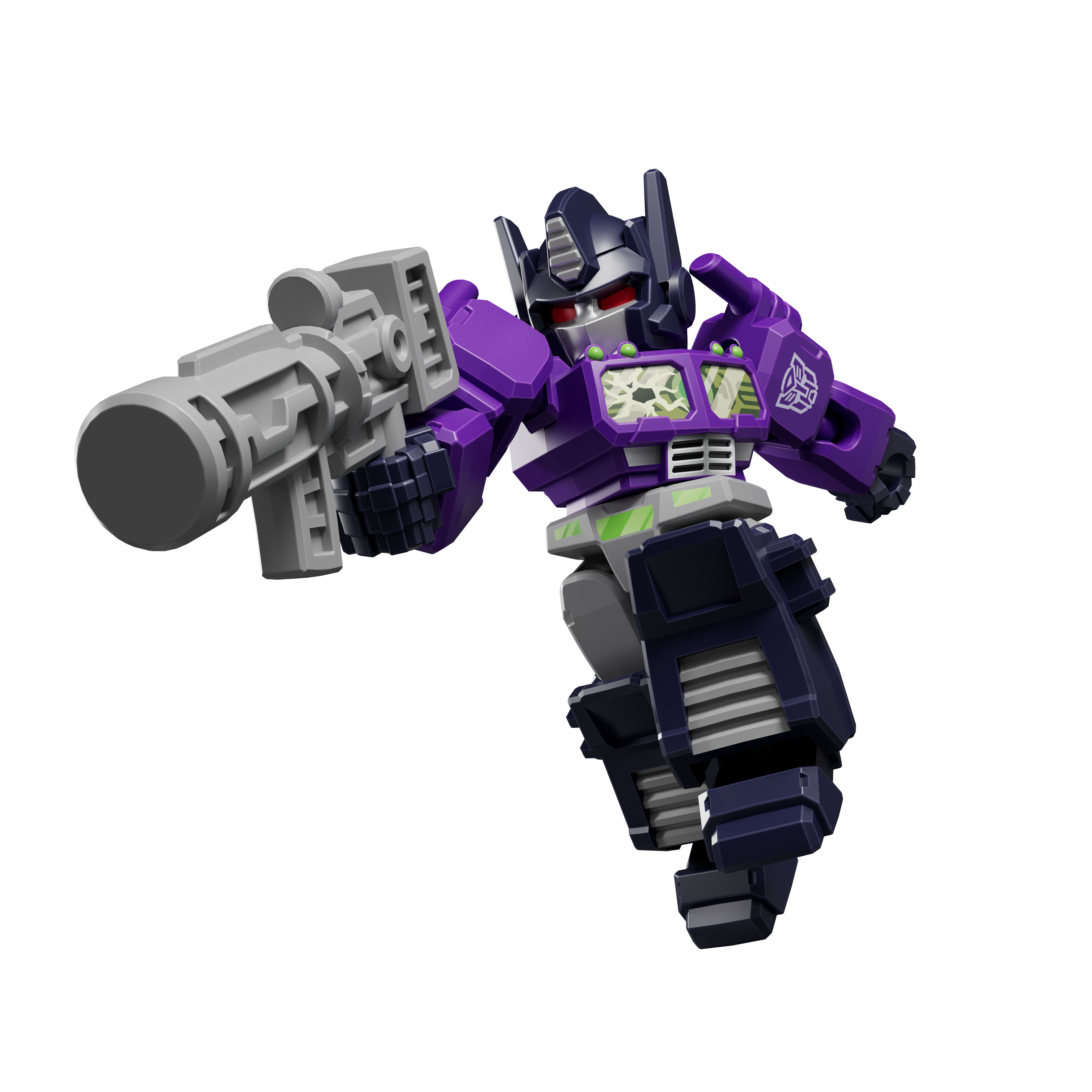 Blokees Transformers Defender Version 03 Heavy Metal War