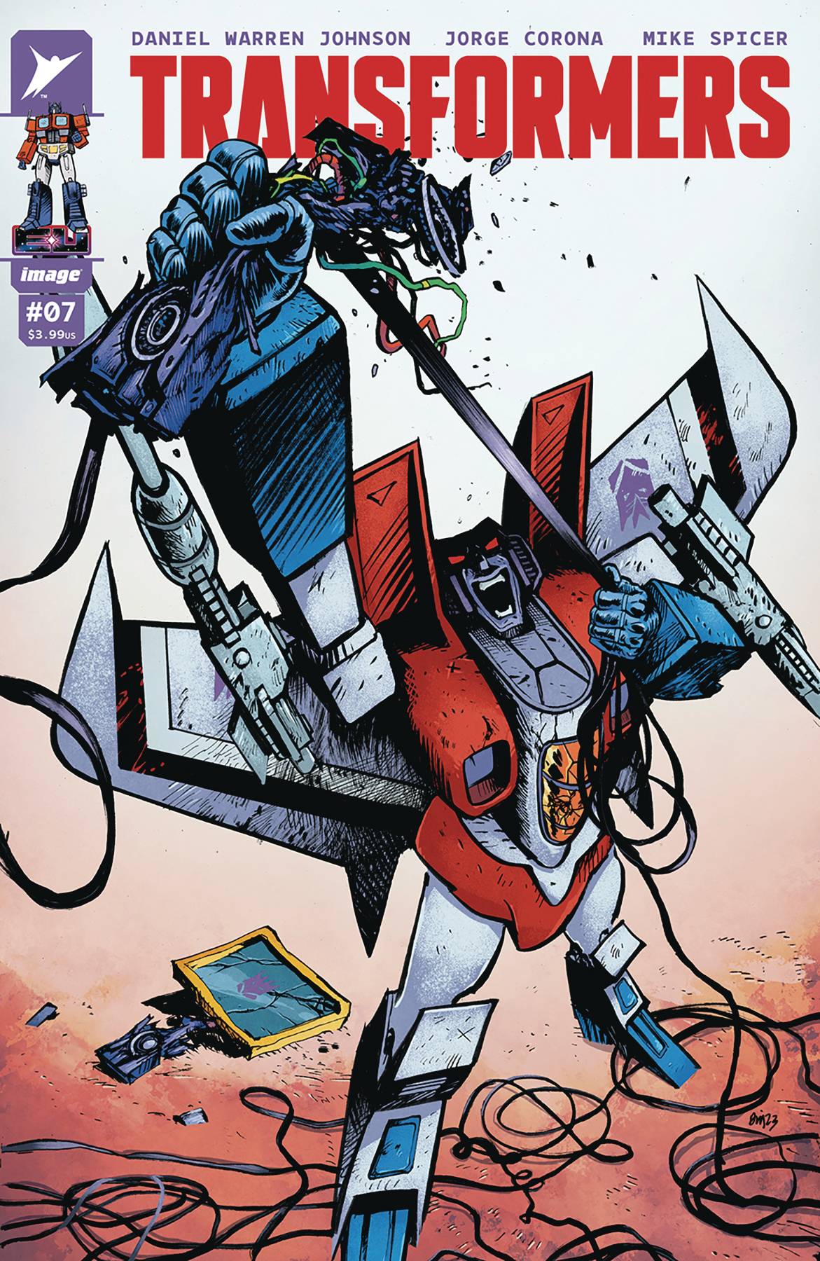 Transformers #7 Cover A Johnson