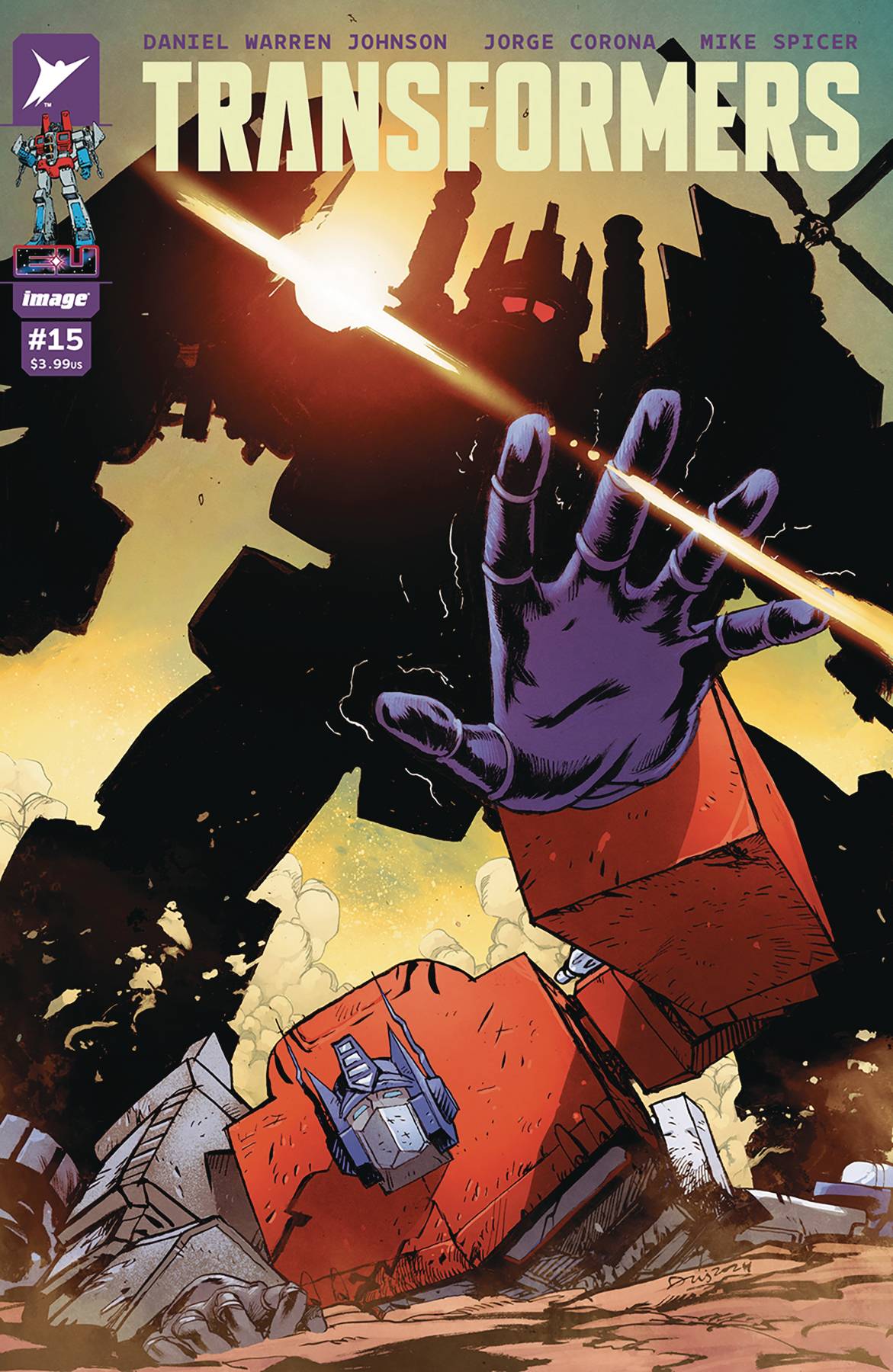 Transformers #15 Cover A Johnson & Spicer