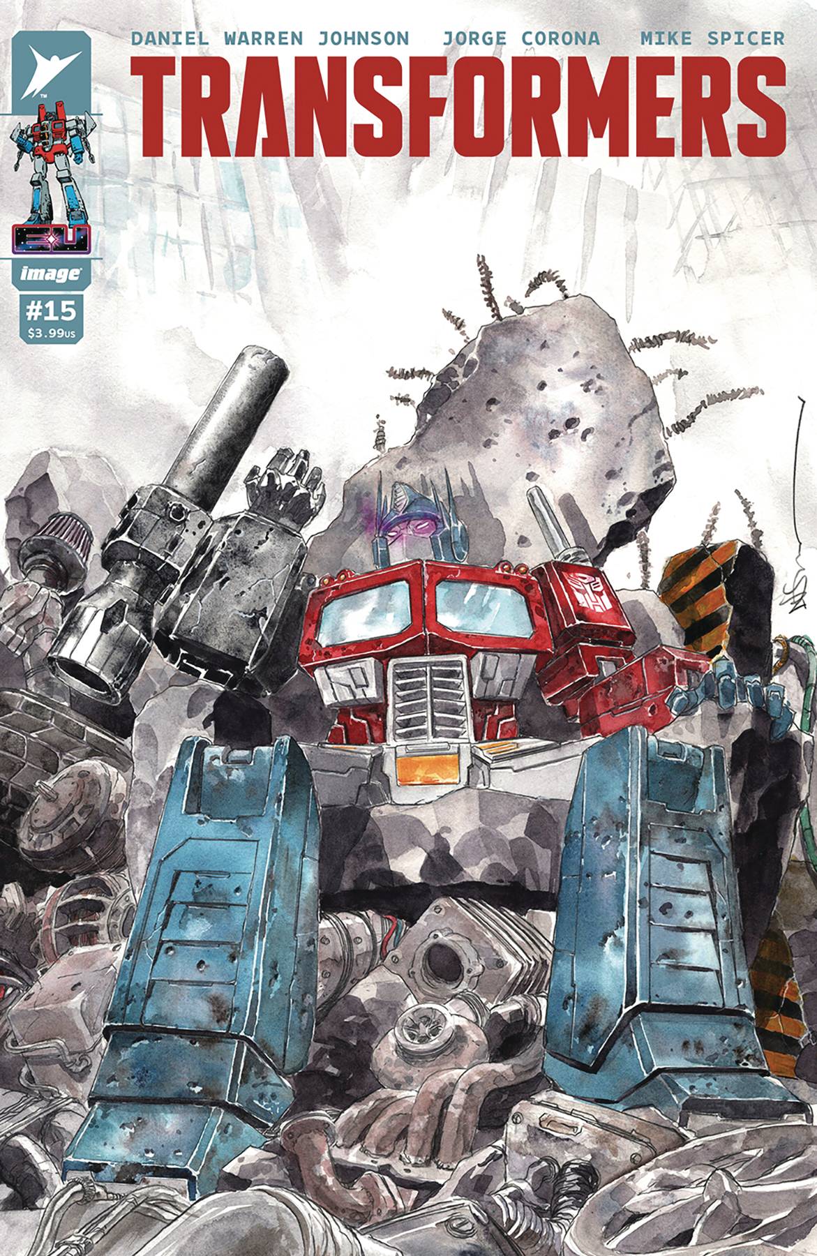 Transformers #15 Cover F 100 Copy Incv Nguyen