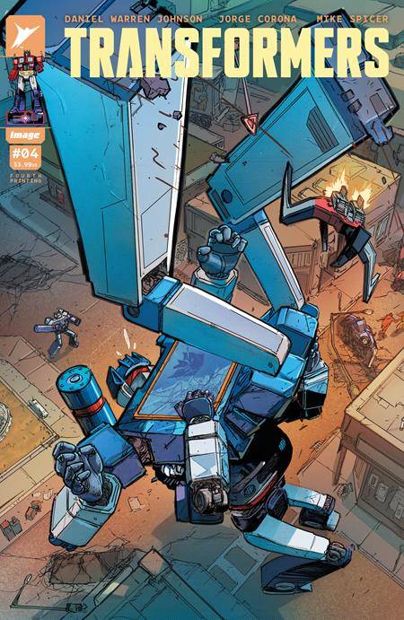 Transformers #4 4Th Printing Cover
