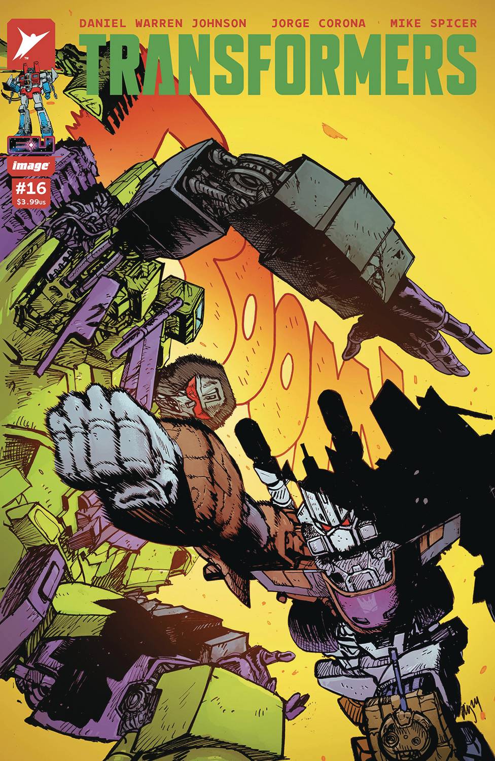 Transformers #16 Cover A Johnson & Spicer