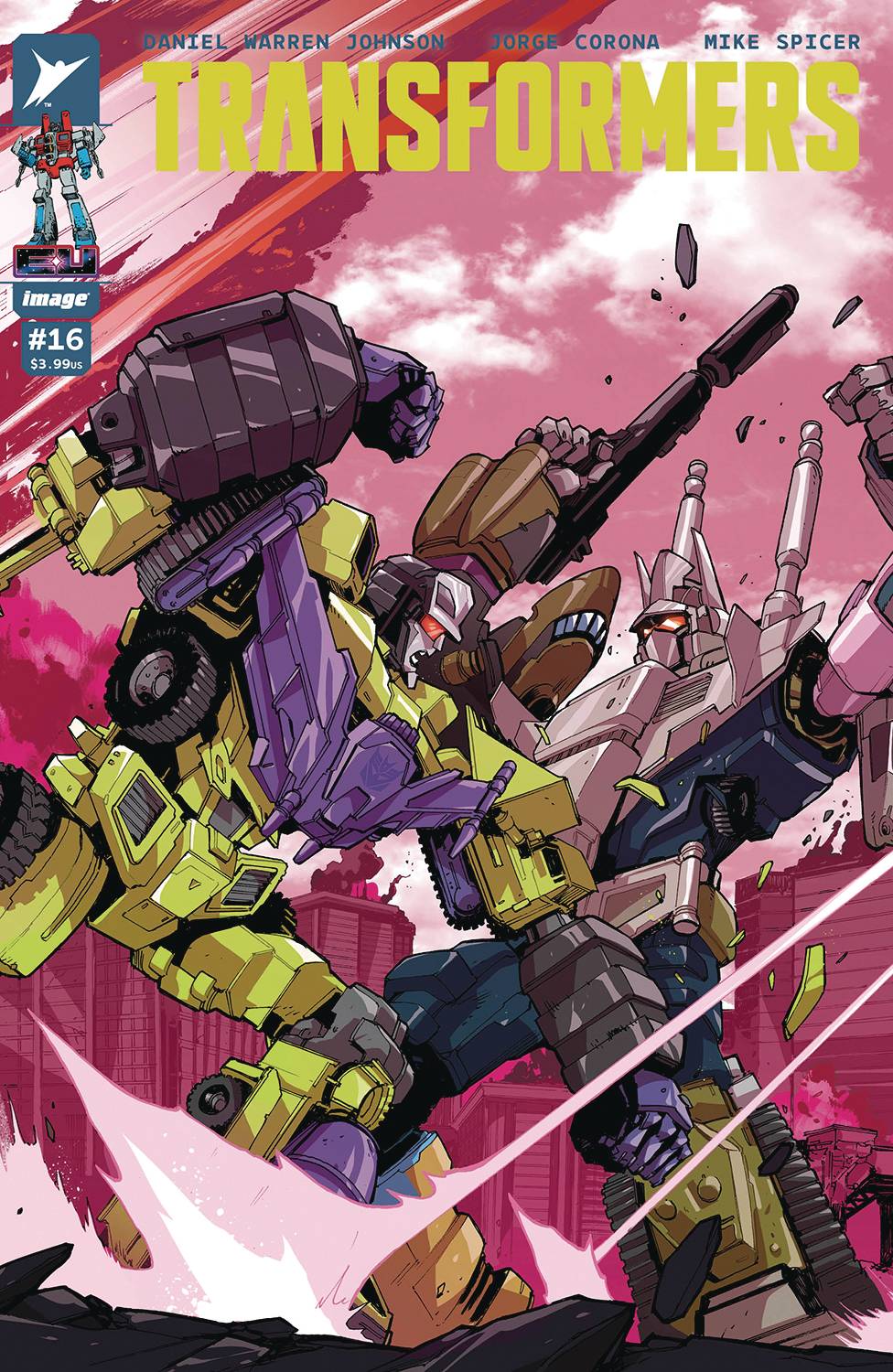 Transformers #16 Cover C 10 Copy Incv Kerschl
