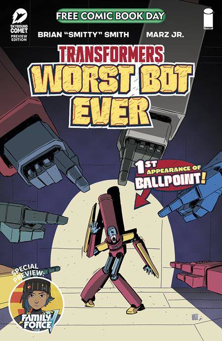 Transformers The Worst Bot Ever Free Comic Book Day