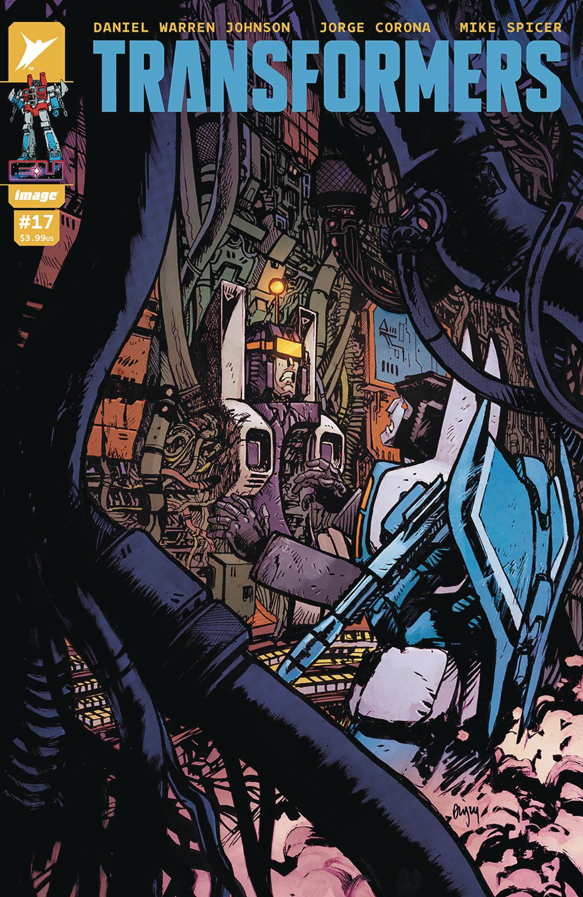 Transformers #17 Cover A Johnson & Spicer
