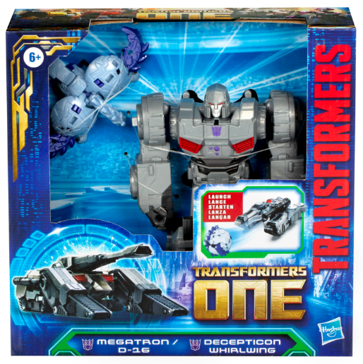 Transformers One Megatron And Whirlwing Race And Blast