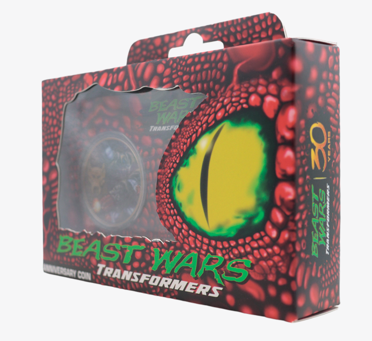 Transformers: Beast Wars – Limited Edition 30th Anniversary Presentation Coin