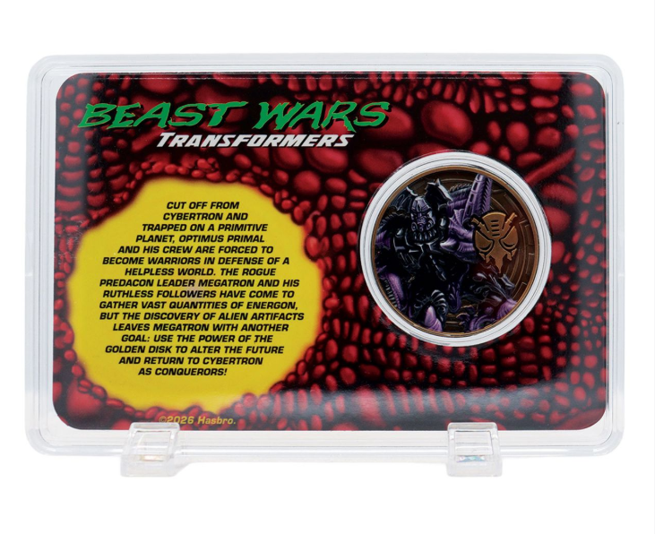 Transformers: Beast Wars – Limited Edition 30th Anniversary Presentation Coin
