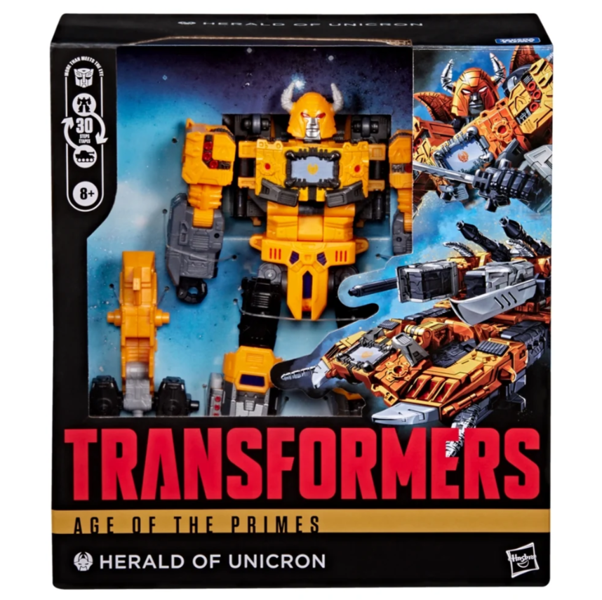 Transformers Age of the Primes Leader Class Herald of Unicron