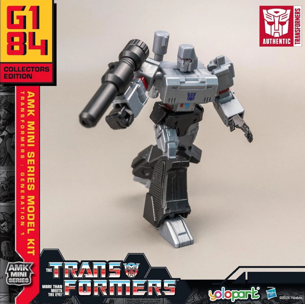 Transformers AMK MINI Series OPTIMUS PRIME vs MEGATRON 12cm Model Kit 2-Pack