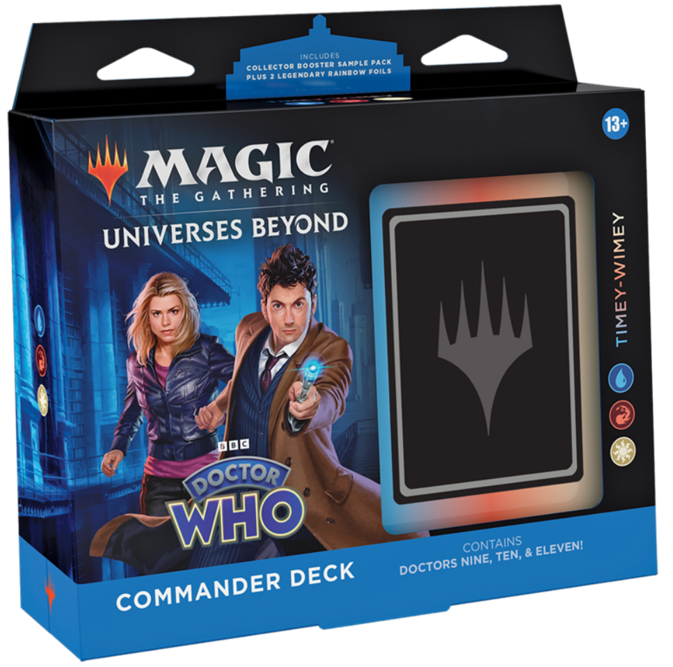 Magic The Gathering Universes Beyond Doctor Who Commander Deck