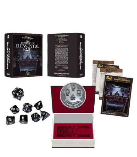 Dungeons and Dragons Classic Module Dice Collection The Temple Of Elemental Evil