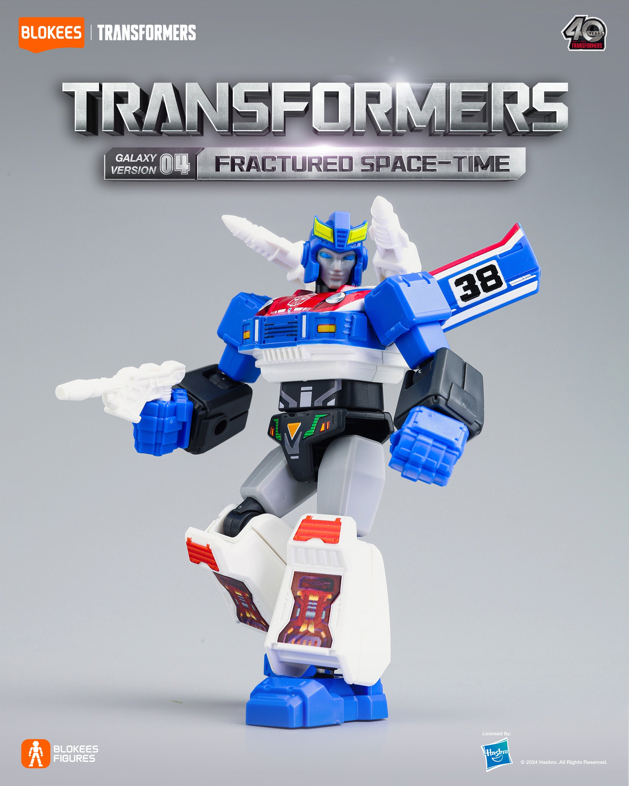 Blokees Transformers Figures Galaxy Version 04 Fractured Space-Time