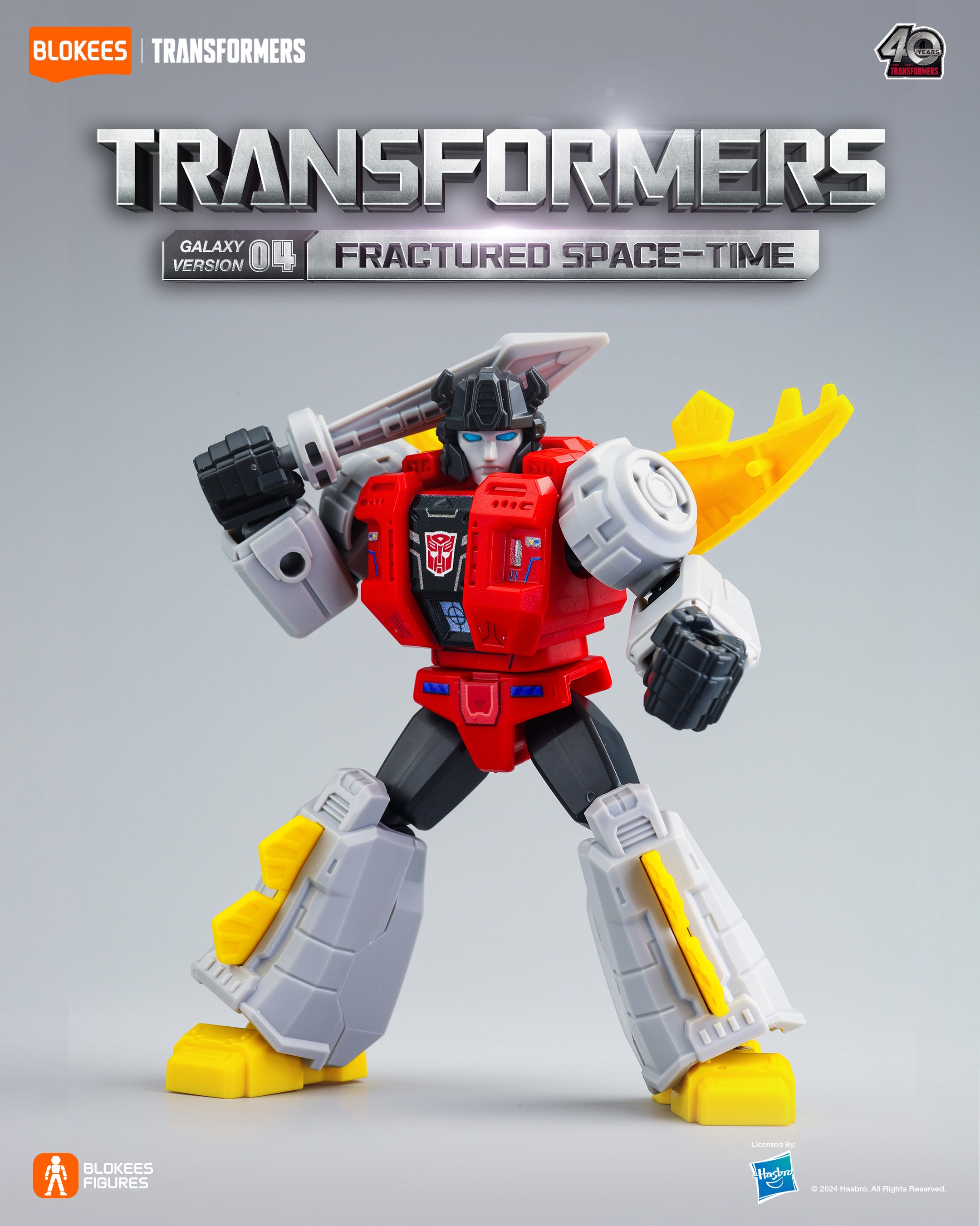 Blokees Transformers Figures Galaxy Version 04 Fractured Space-Time