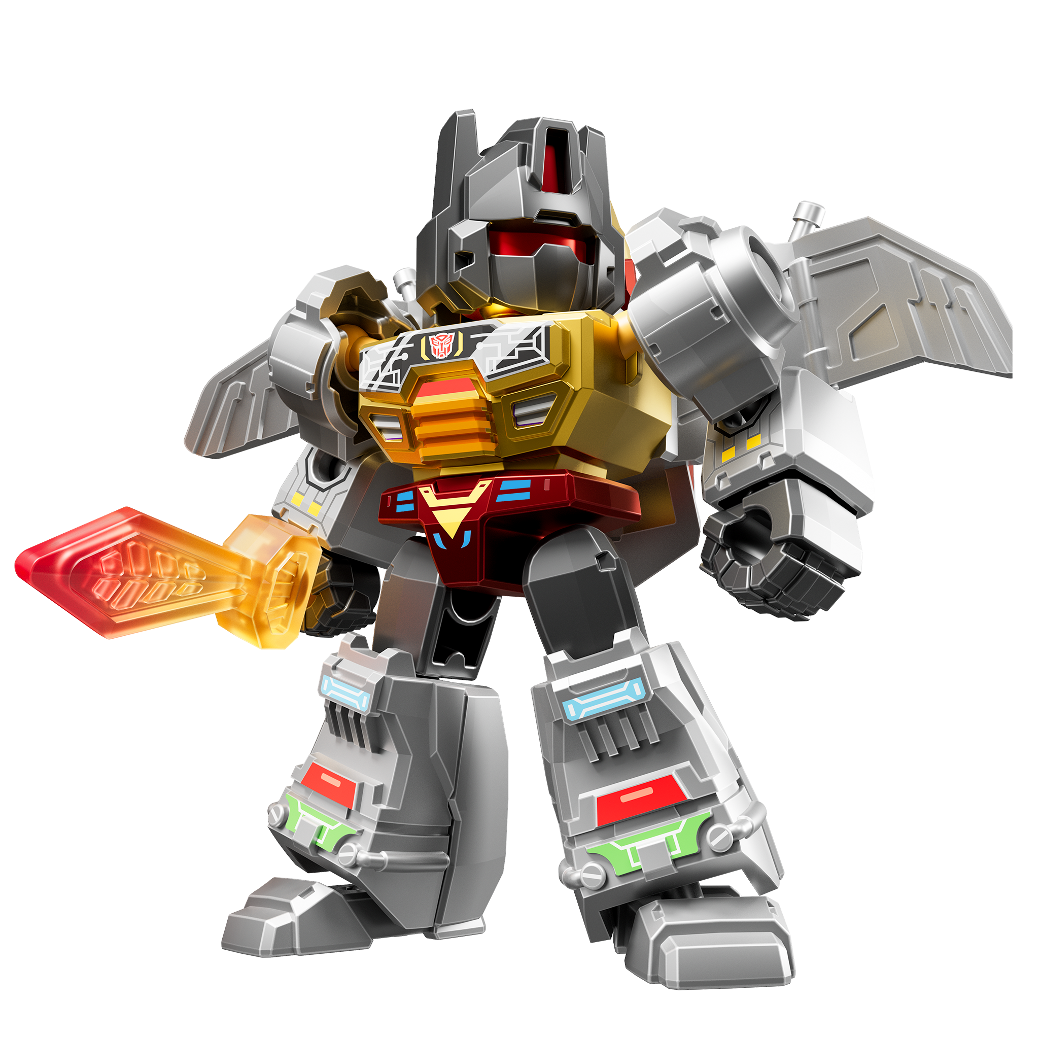 Blokees Transformers Defender Version 03 Heavy Metal War