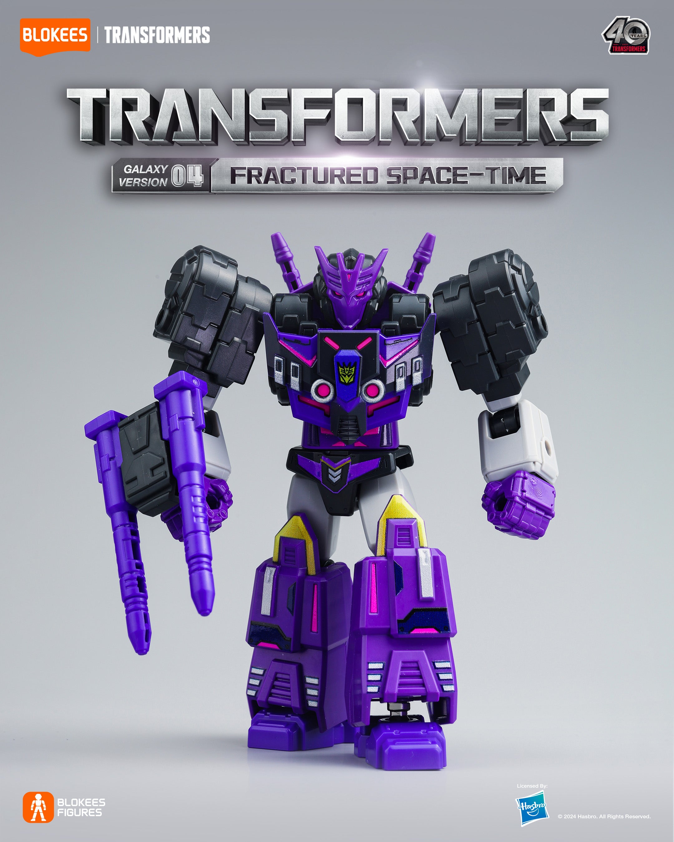 Blokees Transformers Figures Galaxy Version 04 Fractured Space-Time