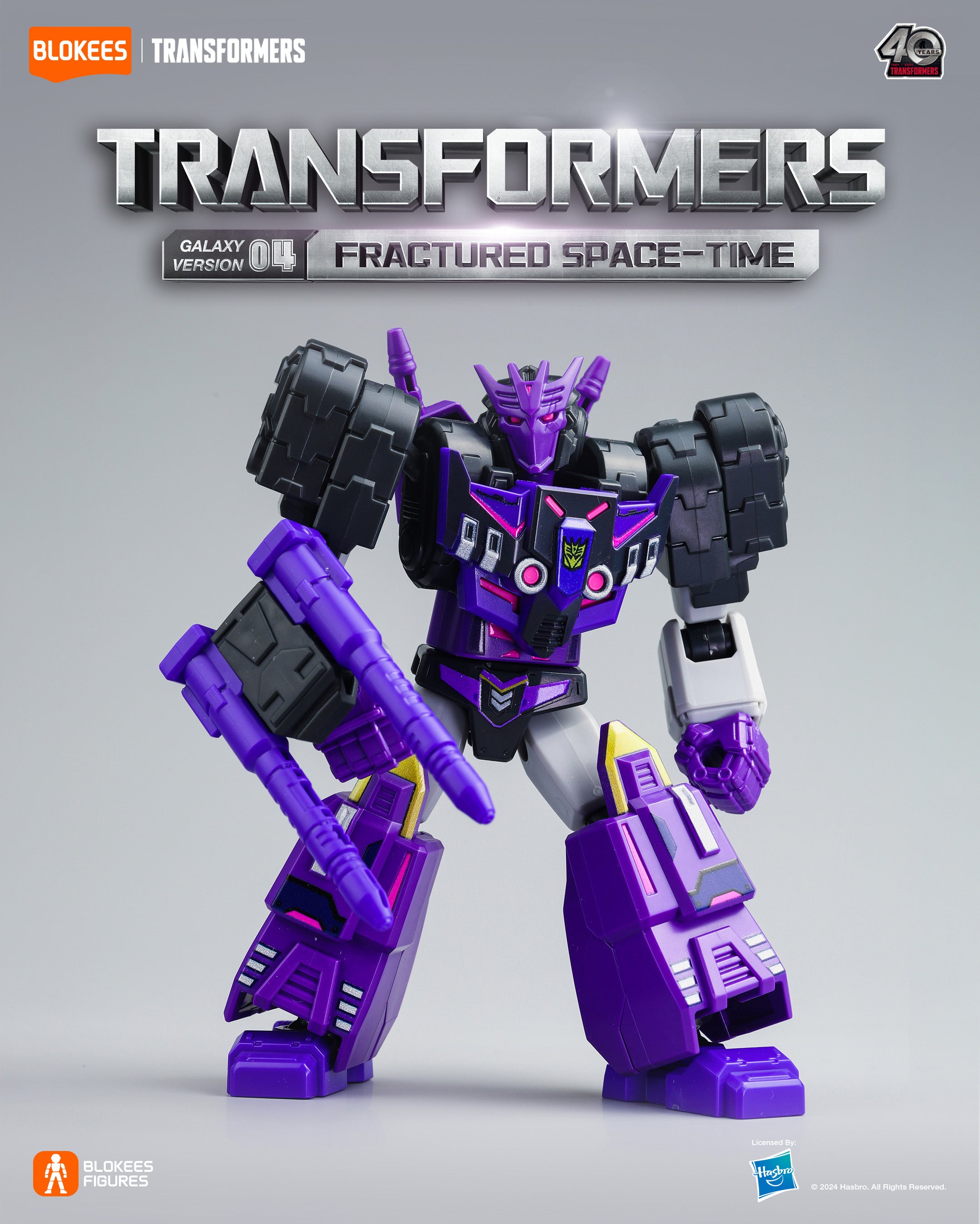 Blokees Transformers Figures Galaxy Version 04 Fractured Space-Time