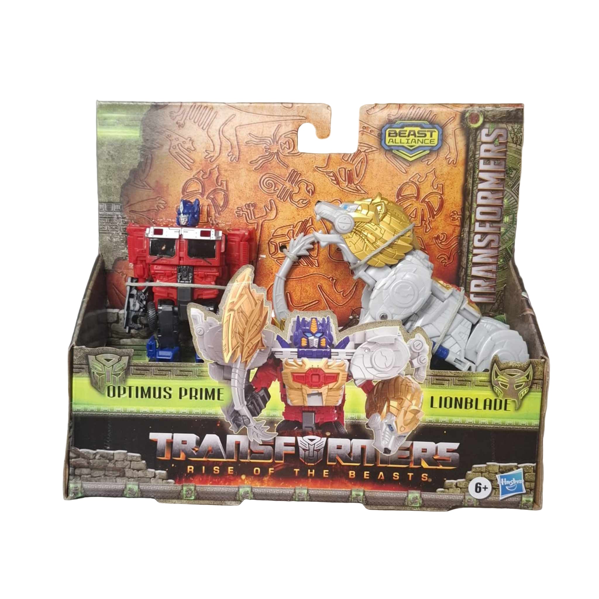 Transformers Rise Of The Beasts - Beast Alliance Combiner Pack: Optimus Prime And Lionblade