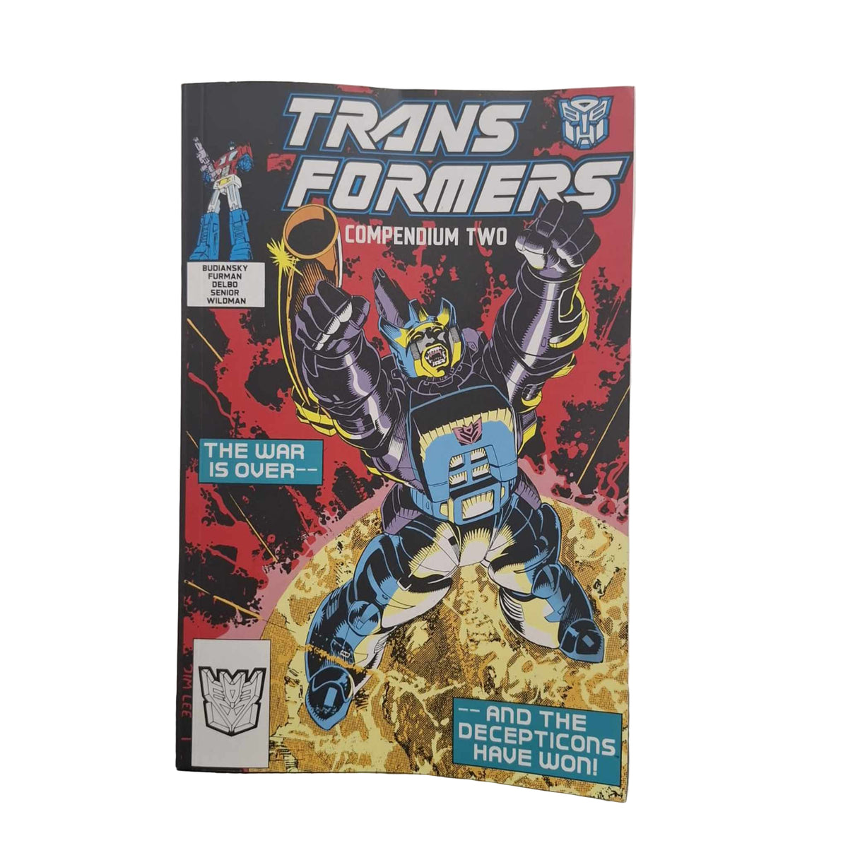 Transformers Compendium Tp Book 2 Direct Market Exclusive Jim Lee Cvr