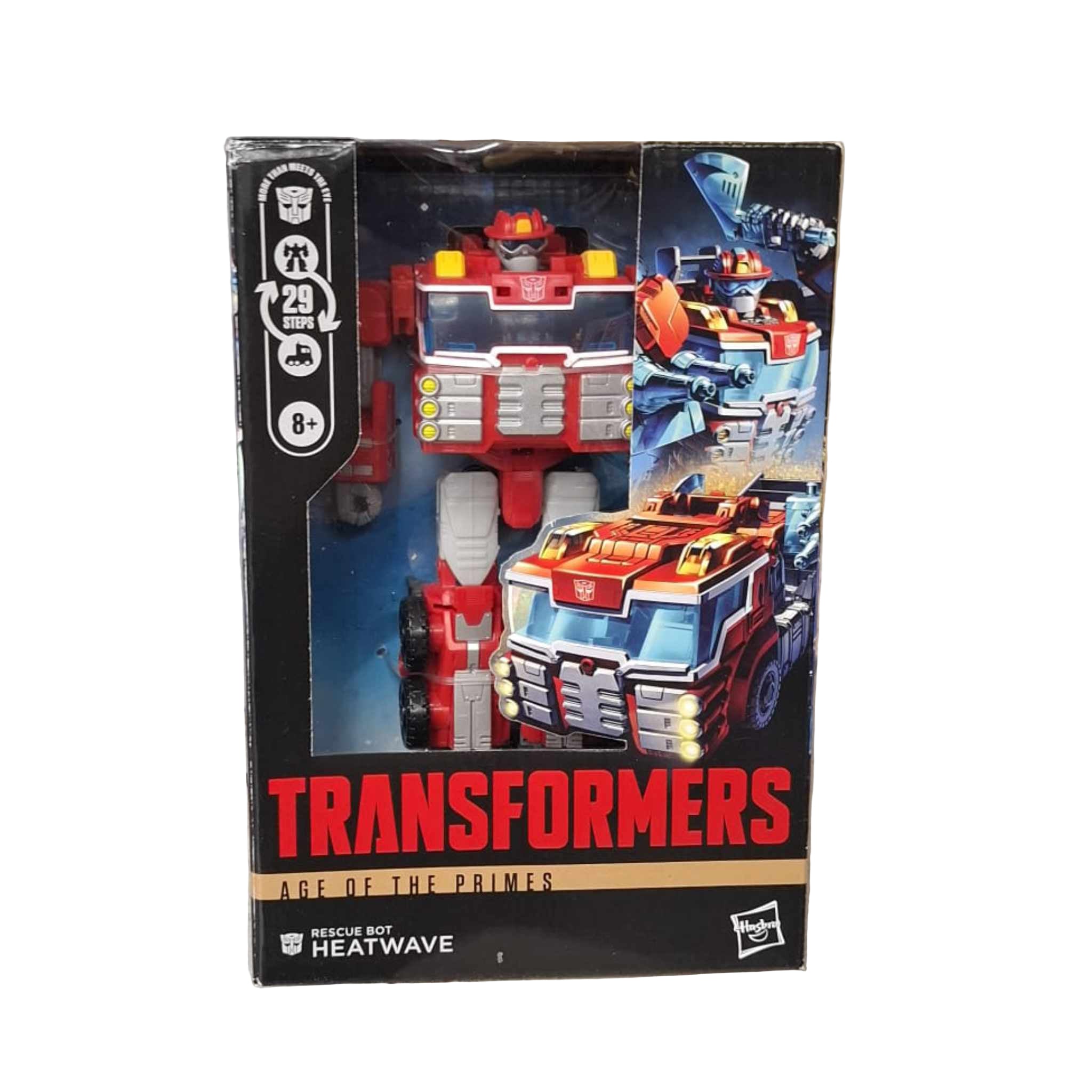 Transformers Age Of The Primes Voyager Class Rescue Bot Heatwave